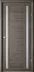 Дверь ТЕРРИ №28 экошпон серый частичное стекло 60
