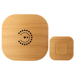 Звонок ЭРА BIONIC Bright wood беспроводной*