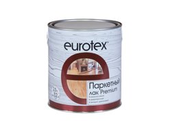 Лак Eurotex–Премиум паркетный полуматовый 2,5л (алкидно-уретановый)