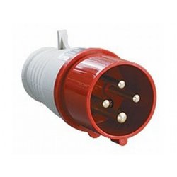 Вилка электрическая кабельная 32А 3P+PE 380В IP44 ССИ-024 IEK PSR02-032-4