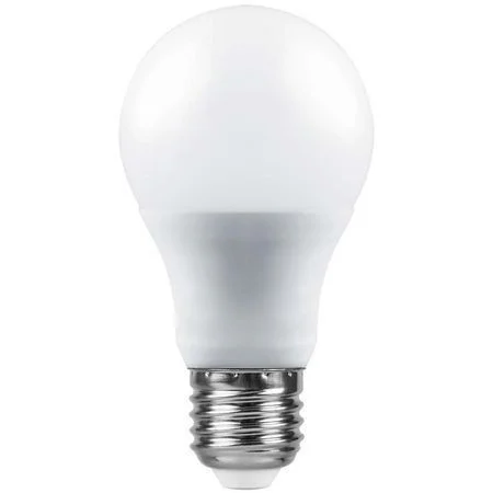 Лампа светодиодная 12W E27 230V 2700K (желтый) Шар SAFFIT, SBA6012