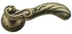 Ручка дверная BUSSARE на круглой накладке CASTELO A-78-20 ANT.BRASS (античная латунь)