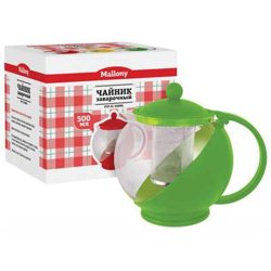 Чайник заварочный MALLONY VARIATO PTP-01-500ML 0.5л в ассортименте