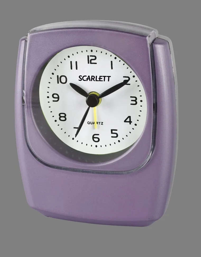 Будильник Scarlett SC-802 фиолетовый