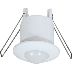 Датчик движения и освещенности Feron 500W 6m 360° белый, SEN50