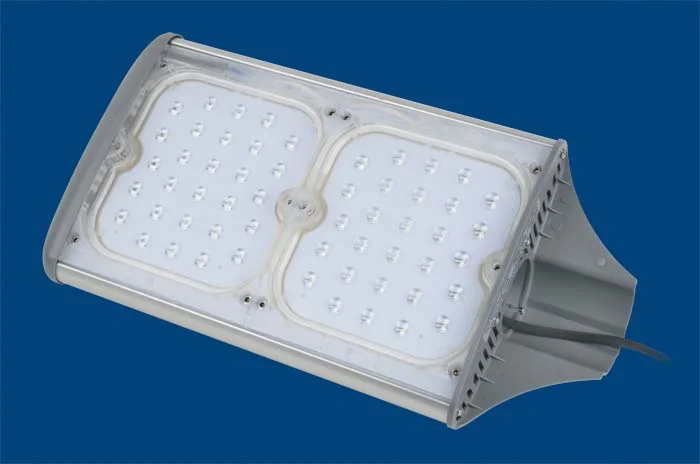 Светильник светодиодный уличный консольный Uniel ULV-R71J 100W/NW/D IP65 SILVER