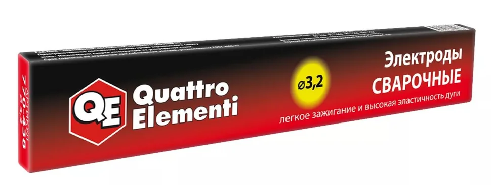 Электроды рутиловые QUATTRO ELEMENTI 3,2мм (0,9 кг)