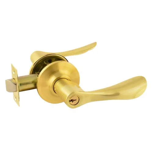 Ручка-защелка Нора-М ЗВ3-01 матовое золото (ключ/фиксатор), скрытые крепления