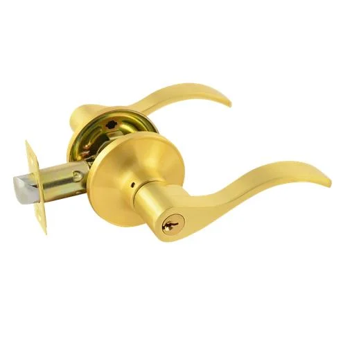 Ручка-защелка Нора-М НН-01 матовое золото (ключ/фиксатор), скрытые крепления