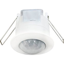 Датчик движения и освещенности Feron 230V 1200W 6m 360° белый, SEN86