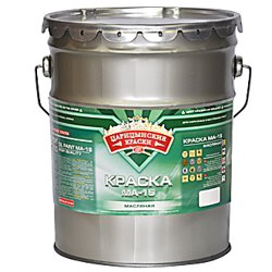Краска МА-15 ярко-зеленая "Царицынские краски" 20 кг