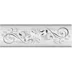 Плитка LAPARET Мармара Ажур серый декор 20x60 арт.17-03-06-659
