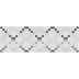 Плитка LAPARET Мармара Паттерн серый декор 20x60 арт.17-03-06-616