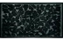 Коврик придверный резиновый "Листва" 40x60 см, черный, SunStep
