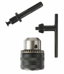 Патрон SDS-plus ключевой с адаптером 13 мм, ПРАКТИКА 1/2"-20UNF, блистер