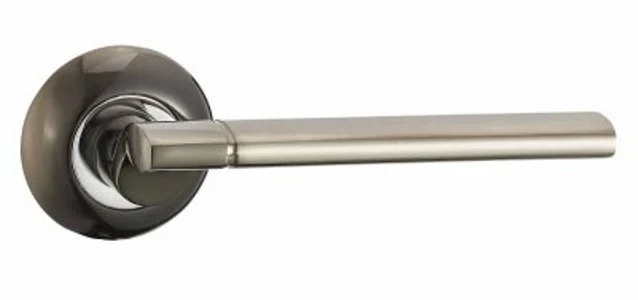 Ручка дверная Vantage V78ВN/СР черный никель/хром