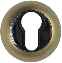 Накладка дверная круглая под цилиндр Vantage ЕТQ бронза