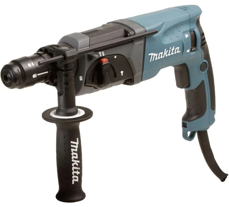 Перфоратор Makita HR-2470FT, 780 Вт, 2,7Дж, SDS патрон 2,6кг, 3реж, кейс, SDS-plus