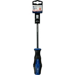 Отвёртка плоская SL, 8,0 х 150 мм, КОБАЛЬТ, Ultra Grip, CR-V, двухкомпонентная рукоятка, подвес