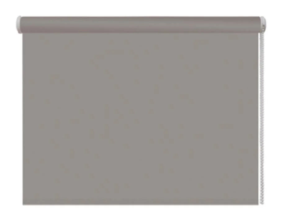 Штора рулонная серый 100х160 см DDA (80% светозащита)