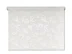 Штора рулонная Жасмин (принт) белый 43х170 см DDA (80% светозащита)