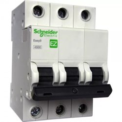 Выключатель автоматический 3п C 40А 4.5кА EASY 9 EZ9F34340 Systeme Electric