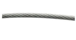 Трос стальной оцинкованный для растяжки DIN3055 D 5мм (100 м.)