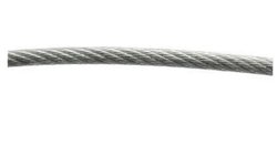 Трос стальной оцинкованный DIN 3055 D5,0мм ( 100 м )