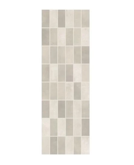 Плитка LASSELSBERGER Fiori Grigio Декор мозаика светло-серая 20х60х0,9 арт.1064-0047/1064-0102