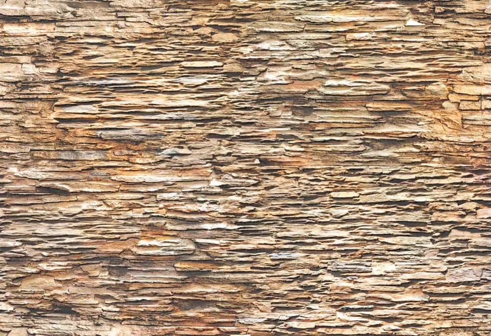 Панель листовая ПВХ «Премиум» камень плоский коричневый 947х648 (пленка 0,6мм) Регул