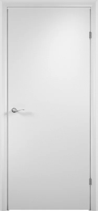 Дверь VERDA Финка белая глухая 70 (коробка 34х70 Г-образная 2,5шт, замок 2014, петли ввертная AGB Е00119.14)
