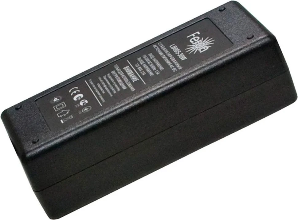 Трансформатор электронный для светодиодной ленты Feron IP20 60W 12V, LB005
