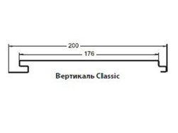 М/Сайдинг Print **, М-2 - CLASSIC, толщина 0.45мм, размер 0,2*м2