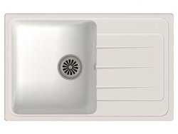 Мойка кварцевая EWIGSTEIN Elegant 50F 1-чаша + крыло 762*480мм иней
