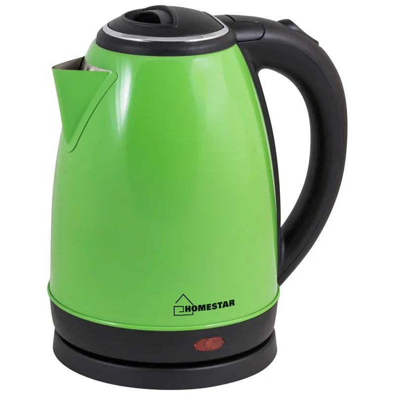 Чайник HOMESTAR HS-1010 1,8 л стальной, зеленый
