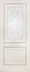 Дверь ТЕРРИ №62 дуб Айвори, стекло с рисунком 60, еврошпон