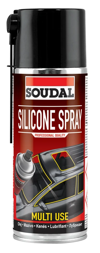 Смазка силиконовая Соудал Silicone Spray, 400 мл
