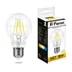 Лампа светодиодная 9W E27 230V 2700K (желтый) Шар прозрачный (А60) Feron, LB-63