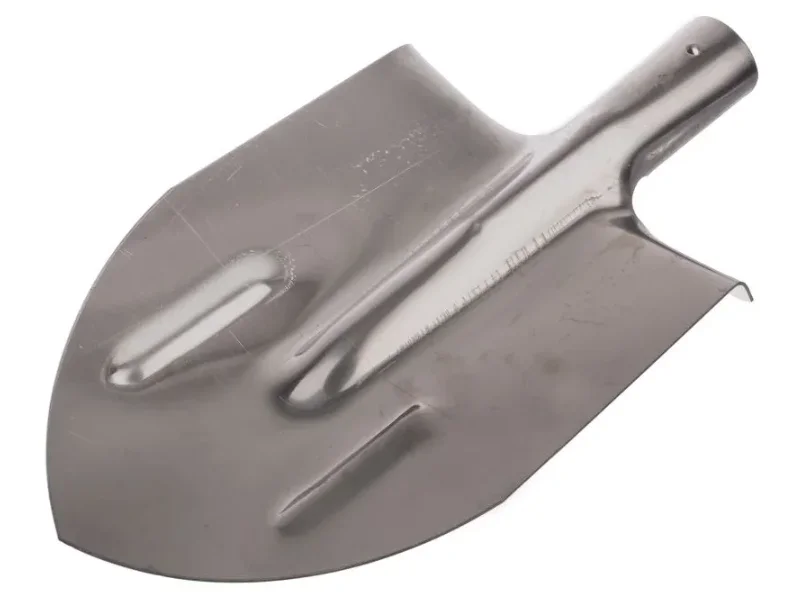 Лопата штыковая с ребрами жесткости остроконечная (НЕРЖ) ЛКО сталь-2 мм