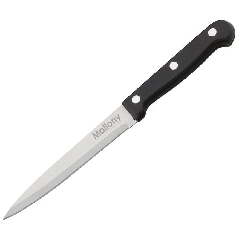Нож MAL-05B (универсальный) из нержавеющей стали, ручка бакелит, MALLONY