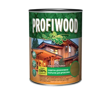 Защитно-декоративное покрытие для древесины EMPILS PROFIWOOD махагон 0,7 кг