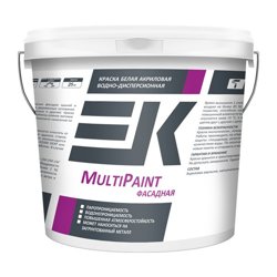 Краска ЕК MultiPaint фасадная 25 кг