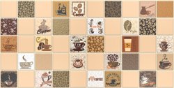 Панель листовая ПВХ &#171;Стандарт&#187; мозаика Кофе с молоком бежевый 954х478 (пленка 0,4мм) Регул