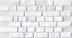 Панель листовая ПВХ «Стандарт» кирпич Ретро белый 951х495 (пленка 0,4мм) Регул