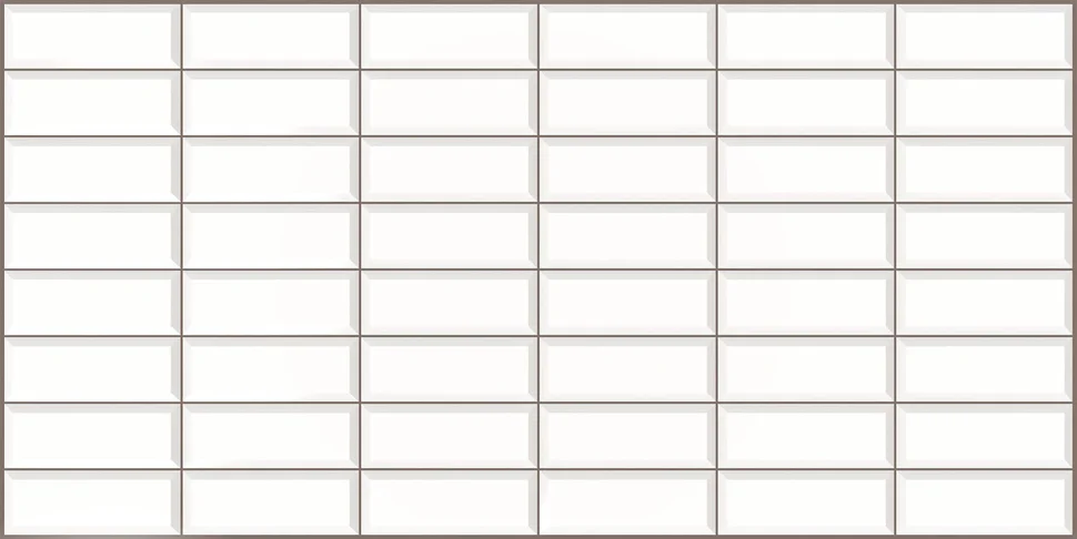 Панель листовая ПВХ «Стандарт» плитка Фоновая Гавайи 957х477 (пленка 0,4мм) Регул