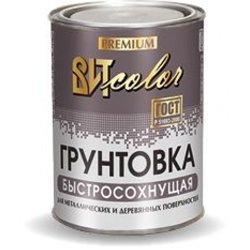 Грунтовка ВИТ color быстросохнущая серая 0,8 кг (сушка 1 ч.) ГОСТ 51693-2000
