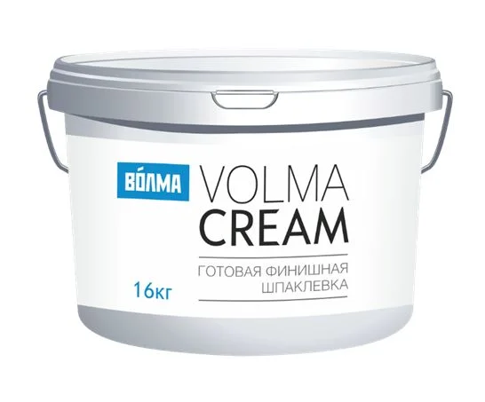 Шпаклевка готовая ВОЛМА Cream финишная 16 кг
