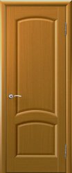 Дверь "Ульяновские двери" Лаура глухая дуб Capri 80, шпон