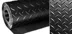 Коврик-дорожка противоскользящий "Рифленый", 0,9х12 м черный SunStep
