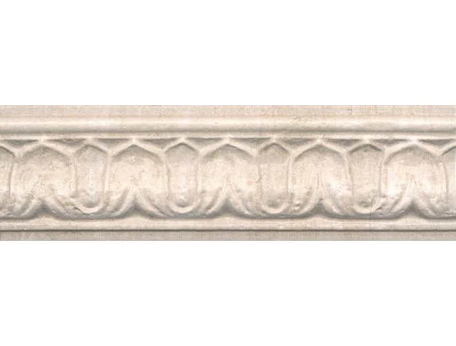 Плитка KERAMA MARAZZI Пантеон беж бордюр 25х7,5х14 арт.BAC002